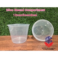 25oz PP Round Container Small Container 25oz Disposable Plastic
