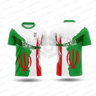 Iran World Cup Jersey Iran Full Print Jersey/ Art-01 AF