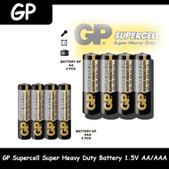 GP Supercell Battery Super Heavy Duty 1.5V AA AAA 15PL