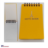 PVC SPIRAL NOTE BOOK A7 (7.2x10.2cm)