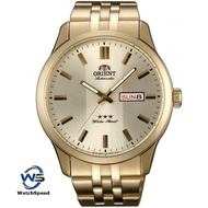 Orient RA-AB0009G Old School Automatic Japan Movt Stainless Steel Gold Dial Men's Watch