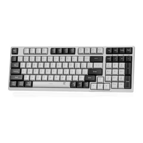 Redragon BK7114 Low-Profile 2.4G BT Wireless Computer 98 Keys Slim Office PC Scissors Mechanism Tact