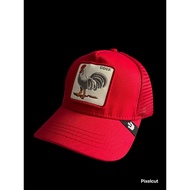 READY STOCK CAP GOORIN AYAM MERAH DATO RED MLB CAPS LEGO CAP
