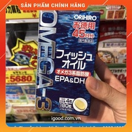 Omega 3 fish oil Orihiro fish oil, Omega 3 EPA &amp; DHA Orihiro Japan (Box of 180 capsules)