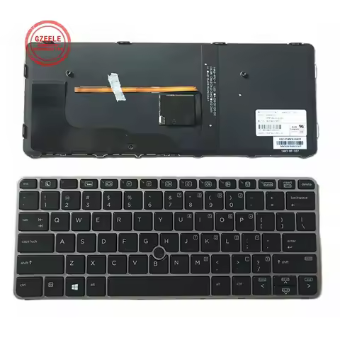 NEW US/SP/RU/JP Laptop replacement keyboard for HP EliteBook 725 G3 725 G4 820 G3 820 G4 828 G3 828 