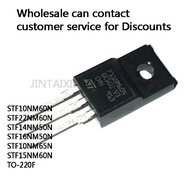 5PCS STF10NM60N F10NM60N STF22NM60N F22NM60N STF14NM50N F14NM50N STF16NM50N STF10NM65N STF15NM60N TO