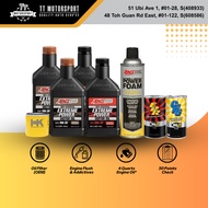 Car Service Package: Amsoil 100% Synthetic Extreme Power Motor Oil SAE 0W-30/ 0W-40 (4 Bottles)