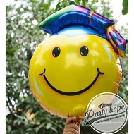 Graduation Smile Foil Balloon/Smile Graduation Balloon/Jumbo Graduation Balloon