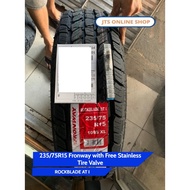 235/75R15 Fronway w/ Free Stainless Tire Valve