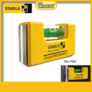 STABILA Pocket PRO Magnetic spirit level / Water Level / Diamond Aluminium Level