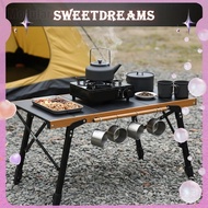 Ultralight Aluminum Camp Table with Carry Bag Aluminum IGT Camp Table for Outdoor Barbecue Cooking T