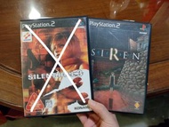 $100/隻 日版 PS2 game 死魂曲 + 沈默之丘 Silent hill 3