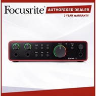 Focusrite Scarlett 2i2 (4th Gen) USB Audio Interface