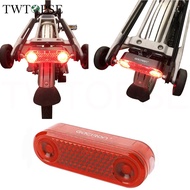 TWTOPSE Bike Smart Rack Light For Brompton Folding Bicycle Rack Standard Rear Rack Taillight