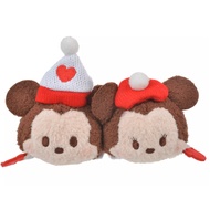 [Direct from Japan] Disney TSUM TSUM Plush doll Mickey &amp; Minnie VALENTINE NEW Disney Store