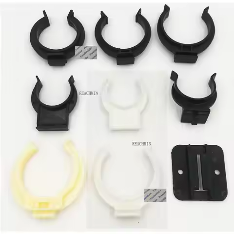 20Pcs/Lot Plastic Round Feet Clip Kitchen Furniture Cabinet Leg Leveler Leveling Feet PVC Wooden Pan