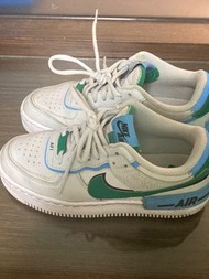 Nike Air Force shadow 藍綠色