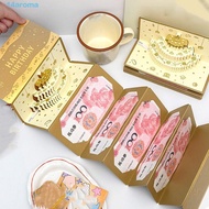 AROMA Lucky Money Envelope, HongBao DIY Packing 3D Birthday Red Envelope, Creative Traditional Folda