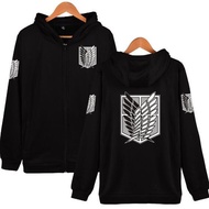 Anime Attack on Titan Zip Jacket Casual Coat