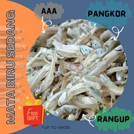 Ikan Bilis Mata Biru Sedang Pangkor Gred AAA (250g,500g,1kg) Rangup