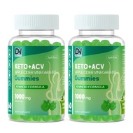 DN Apple Cider Vinegar Gummies (AVC) dengan Vitamin CB9B12 & Apple Cider Vinegar 1000mg 60 Gummies