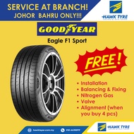 Goodyear Tyres/Tayar Eagle F1 Sport 215/45R17 215/50R17 215/55R17 225/45R17 225/50R17 225/55R17