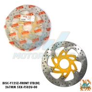 Disc Y125Z Front Standard(OE) 267MM - 5XK-F582U-00-2 100% Ori Thailand