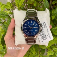 [Solar]CASIO STANDARD นาฬิกาข้อมือผู้ชาย  MTP-RS100D-1A หน้าดำ MTP-RS100D-2A หน้ำเงิน MTP-RS100D-3A 