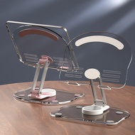 Universal Tablet Stand Phone Holder Rotatable Non-slip Clear Finish