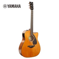 YAMAHA (YAMAHA) FGX800C VN Solid Wood Veneer Beginner Electric Box Acoustic Guitar Missing Angle Gui
