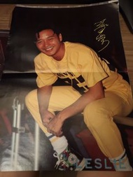 雜誌海報收藏，張國榮親筆簽名