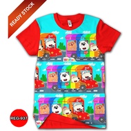 Wolfoo Kids T-Shirt TV Series Animation 3D Kids Clothes REG-937