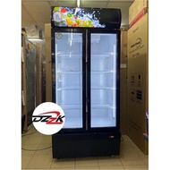 NEW 2023(Cake/Dessert Chiller) 2 Doors Chiller Solid Cool SC-M2DB 568L Cake Chiller Showcase for cake/buah/Beverages