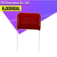 10PCS 630V684J 0.68UF Pitch 20MM 684 630V 680nf CBB Polypropylene film capacitor new