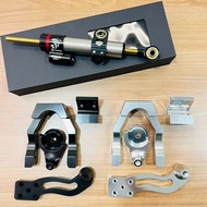 Matris Damper Rxz Steering Damper Stabilizer Set With Bracket And Screw Rxz Yamaha Ready Stock Rxz