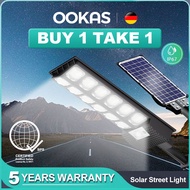 Ookas Solar street light solar light outdoor waterproof  Street LED Light solar lights with panel or