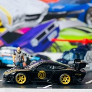 HW PORSCHE 935 RUBBER TIRES / TURBOHW [BLACK HOT WHEELS SAFE RIVET