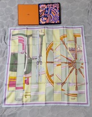 Hermes Silk Scarf 90x90絲巾