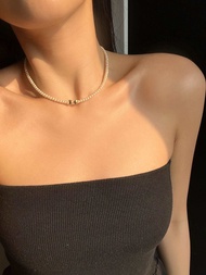 Dây chuyền kiko mặt nơ xinh xắn