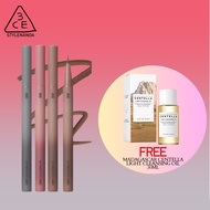 Original 3CE My Ring Eyeliner | Precise Ultra Smooth Thin Flexible Brush Waterproof Sweatproof All-D