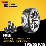 195/55R15 CONTINENTAL Ultra Contact UC7 (With Delivery/Installation) Iriz tyre tayar