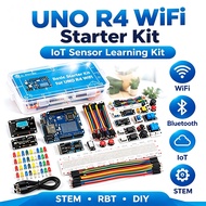 UNO R4 WiFi Arduino Starter Kit IoT Sensor Learning Kit with OLED DHT11 Relay for STEM RBT DIY