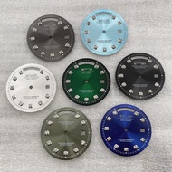 Watch Accessories~31mm Dial Modified Subtitle Customized No Luminous Diamond Face Dial Suitable for 