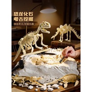 Dinosaur Fossil Children Archaeological Digging Toys Educational Girls Treasure Hunt Mystery Box Din