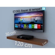 Tv Shelf Size: 120 x 30 cm