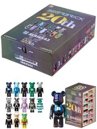 Medicom toy bearbrick series 43 原盒 24p 100% be@rbrick