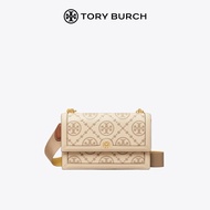TORY BURCH T MONOGRAM กระเป๋าสะพายลายนูนขนาดเล็ก 90776