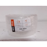 400ml Microwavable Plastic Food Container oval CLEAR OVAL CONTAINER SERIES 400ml ENVIRONMENTAL