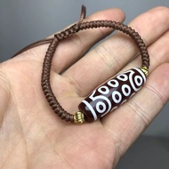 New Product Dzi Beads Agate Bracelet Hand-woven Tibetan Dzi Beads