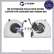 HP Elitebook Folio 9470 9470m 9480M Laptop CPU Cooling Fan 702859-001 6033B0030901 EF50050V1-C100-S9